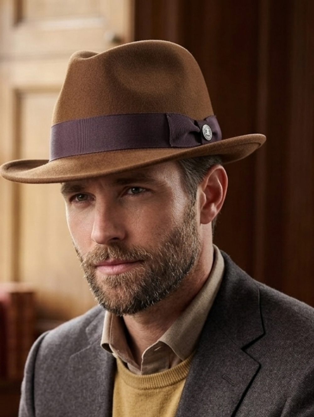 Goorin Bros. "Dean the Butcher" Wool Fedora - Size XL